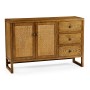 Light Brown Chestnut Buffet Cabinet