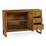 Light Brown Chestnut Buffet Cabinet