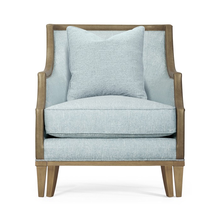 Casual Sloped Arm Lounge Chair