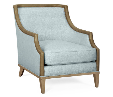 Casual Sloped Arm Lounge Chair
