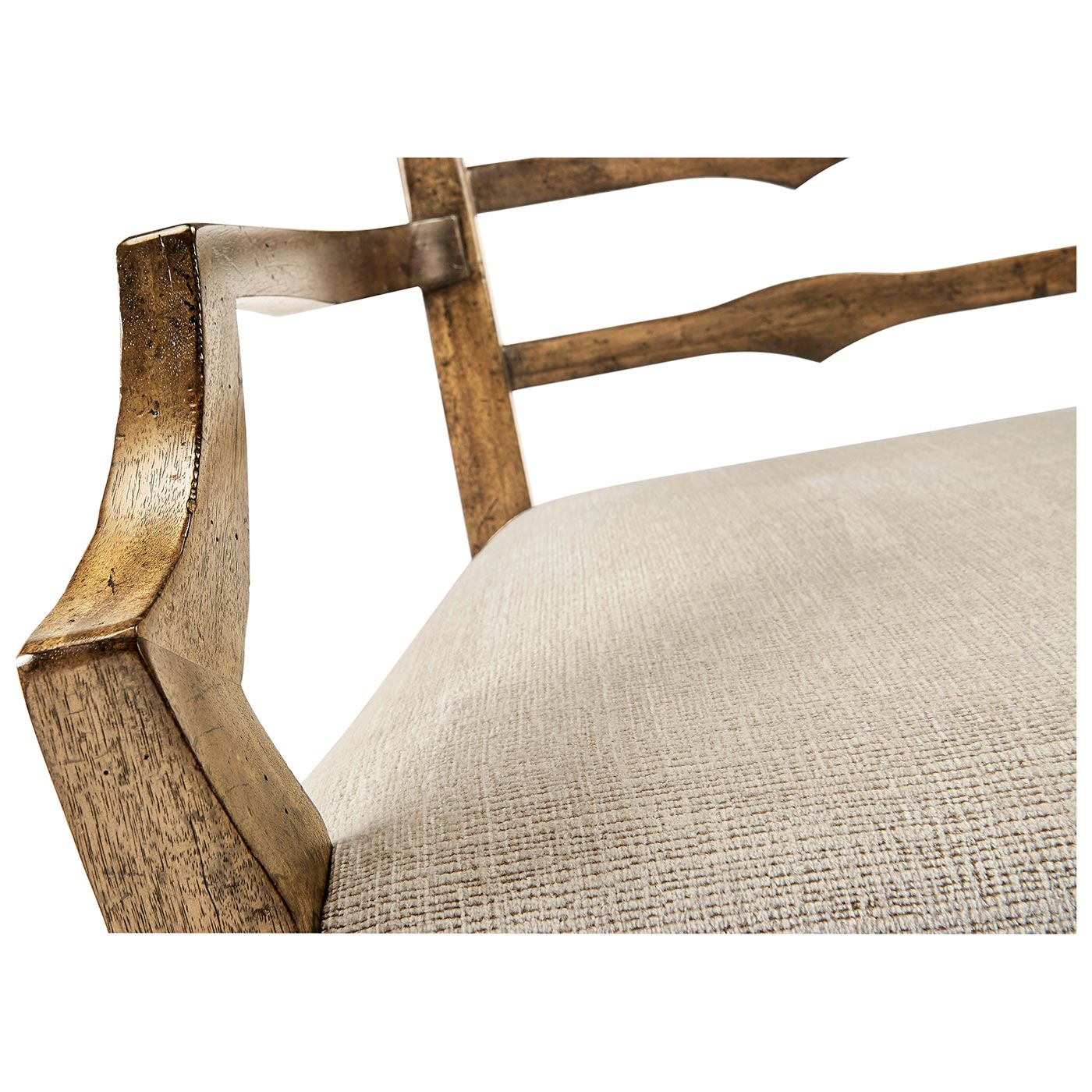 Pompano Ladderback Accent Arm Chair