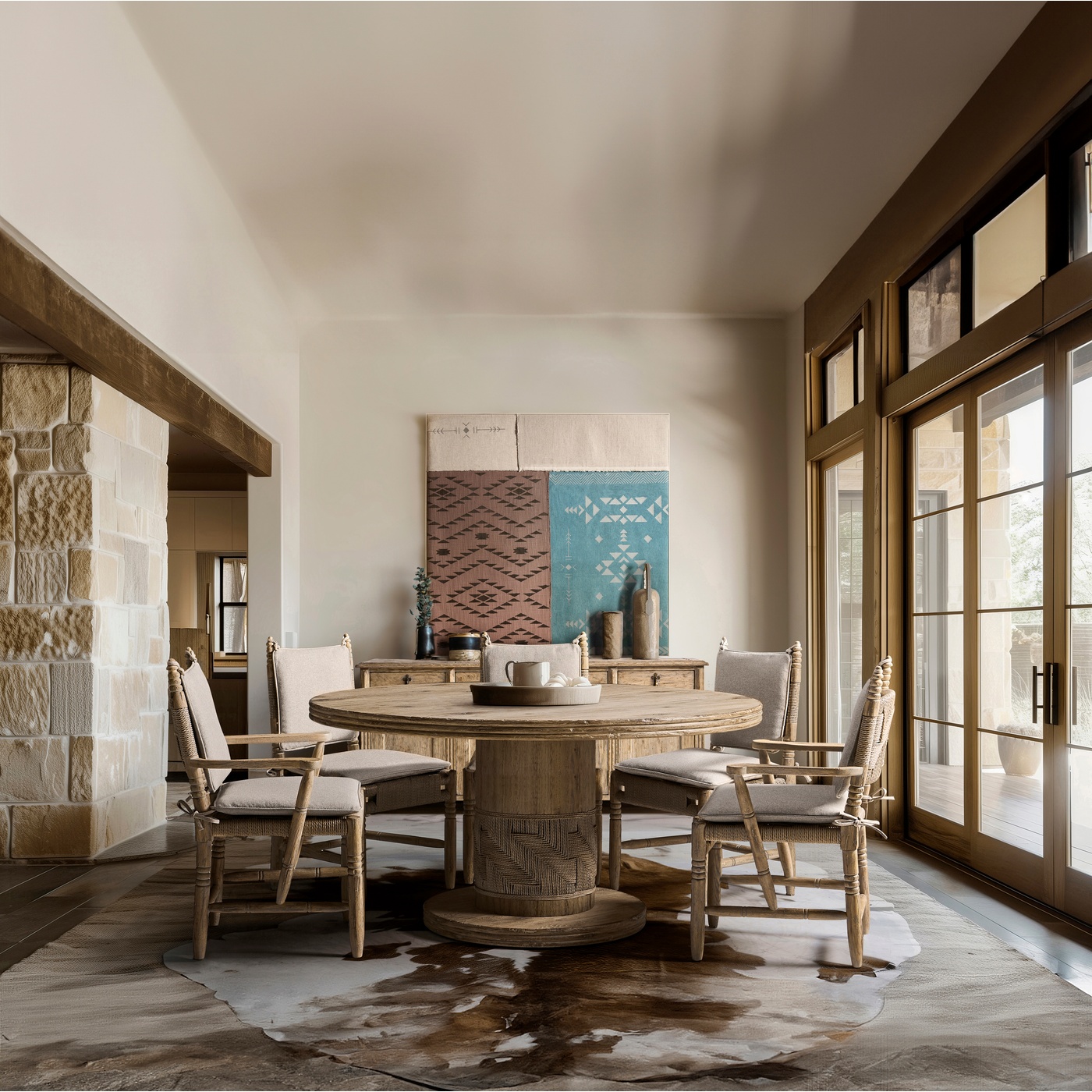 Sagehill Round Dining Table 60"