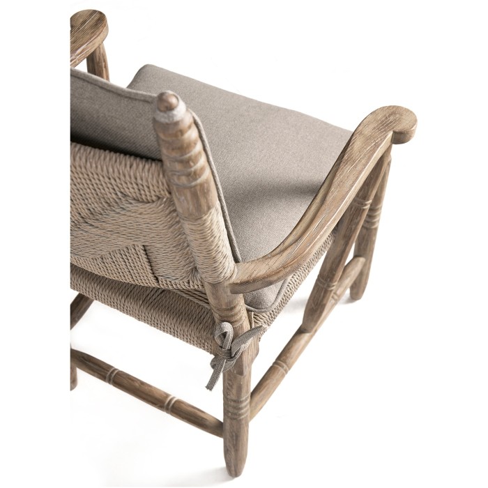 Sagehill Rush Seat Arm Chair