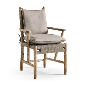 Sagehill Rush Seat Arm Chair