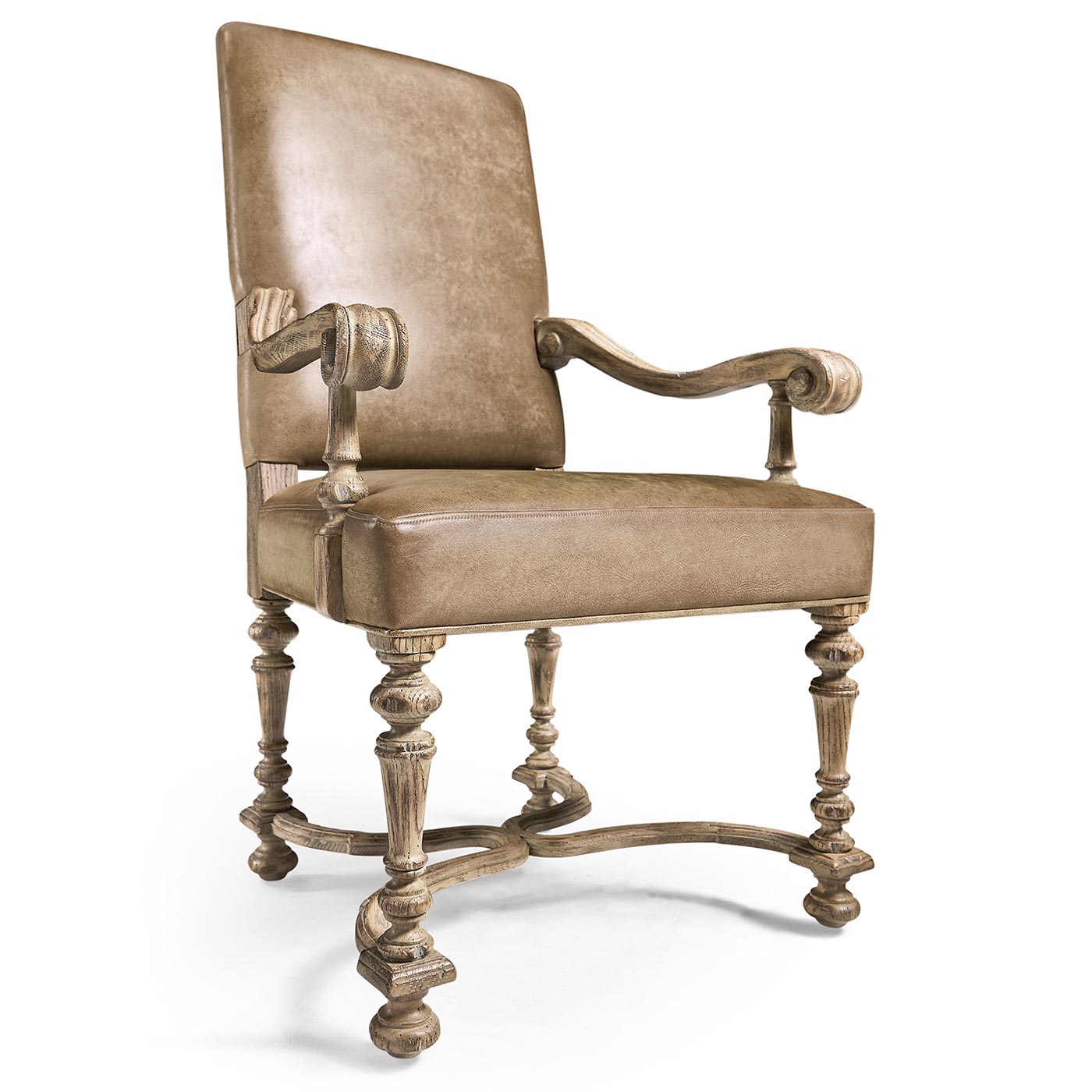 Sagehill Leather Arm Chair
