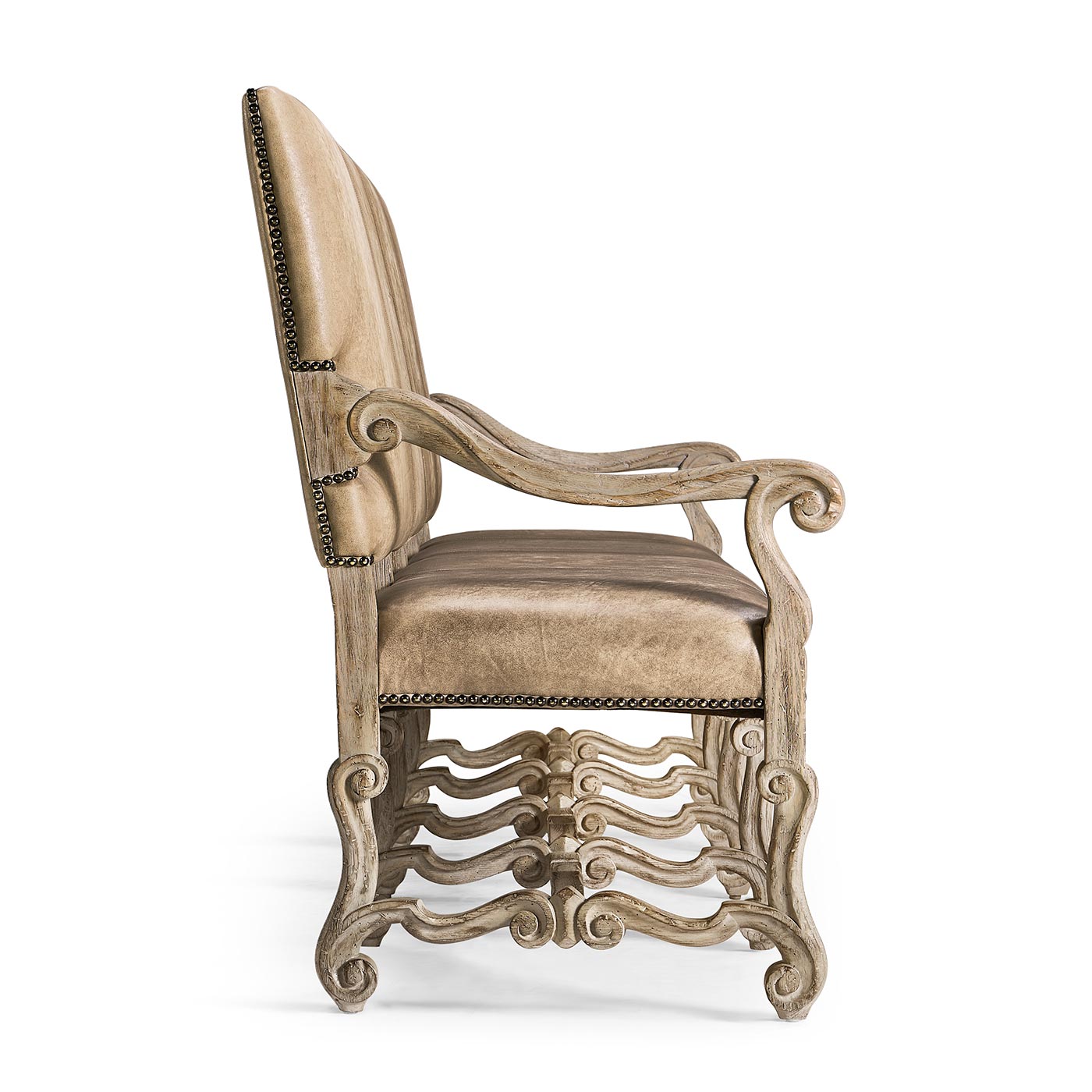 Sagehill Leather Banquette Bench