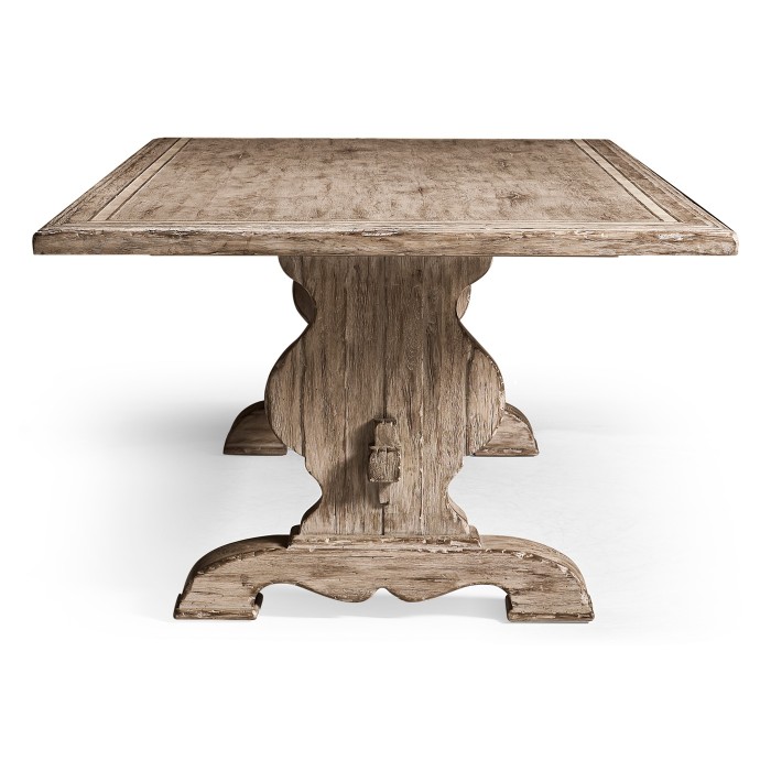 Sagehill Rectangular Trestle Table 124