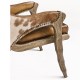 Echo Canyon Leather & Hide Arm Chair