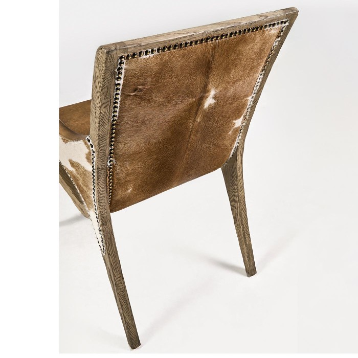 Echo Canyon Leather & Hide Arm Chair