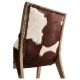 Echo Canyon Leather & Hide Side Chair