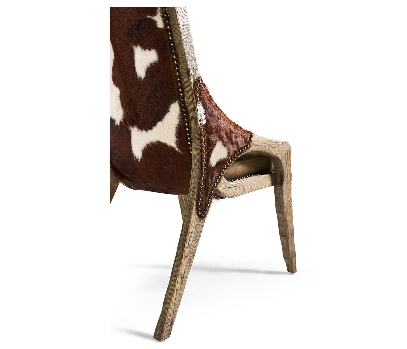 Echo Canyon Leather & Hide Side Chair