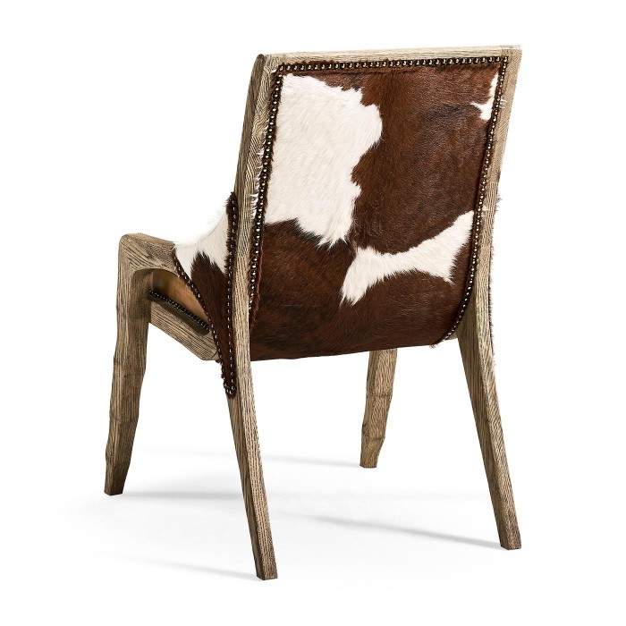 Echo Canyon Leather & Hide Side Chair