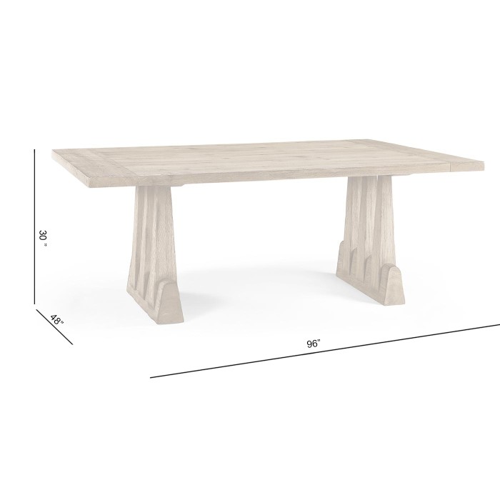 Echo Canyon Rectangular Dining Table 96