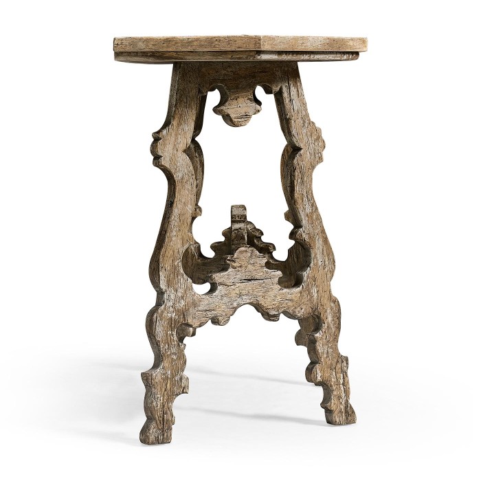 Caldera Curved Console Table