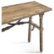 Caldera Turned-Leg Console Table