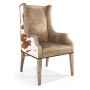 Sagehill Leather & Hide Dining Wing Chair