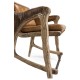 Echo Canyon Leather & Hide Counter Stool