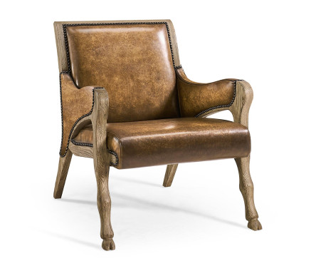 Echo Canyon Leather Occasional Chair