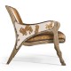 Echo Canyon Leather & Hide Occasional Chair