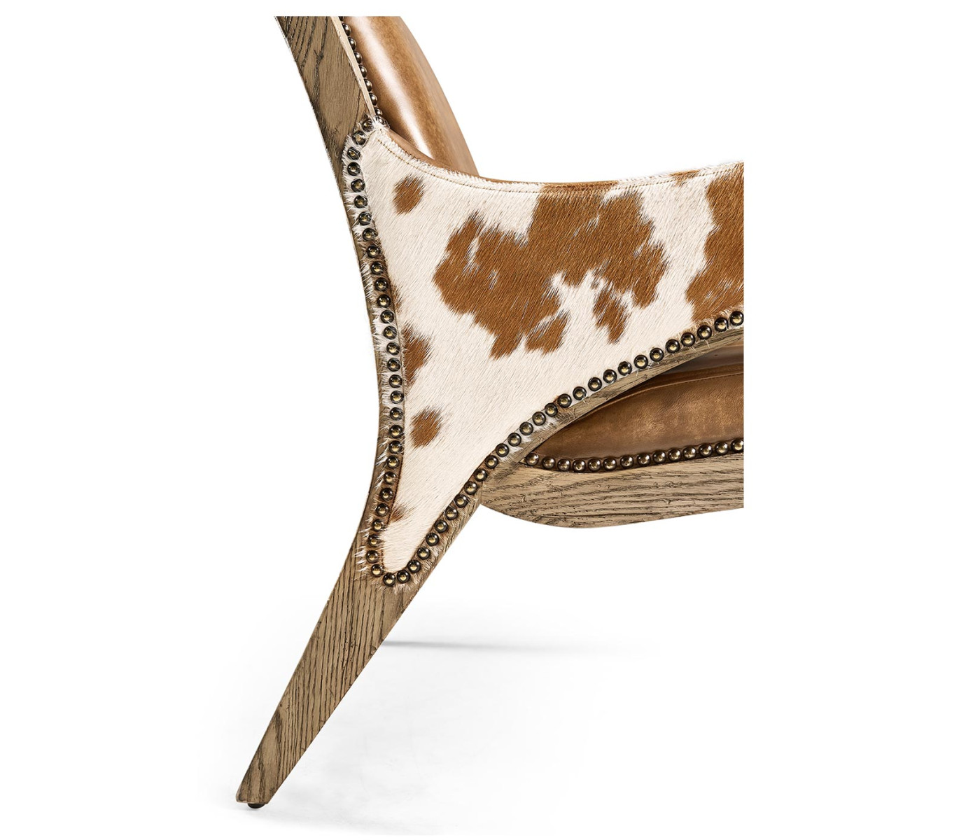 Echo Canyon Leather & Hide Occasional Chair
