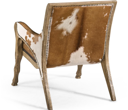 Echo Canyon Leather & Hide Occasional Chair