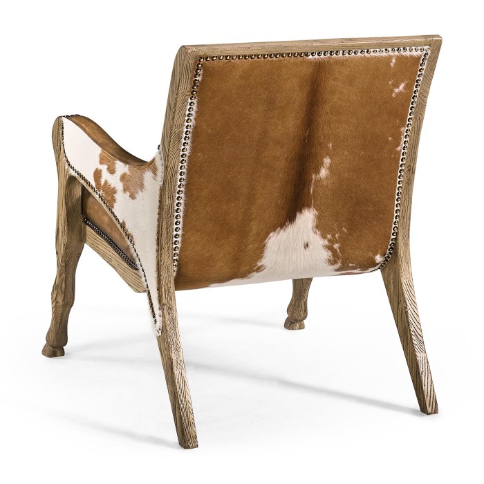 Echo Canyon Leather & Hide Occasional Chair