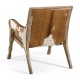 Echo Canyon Leather & Hide Occasional Chair