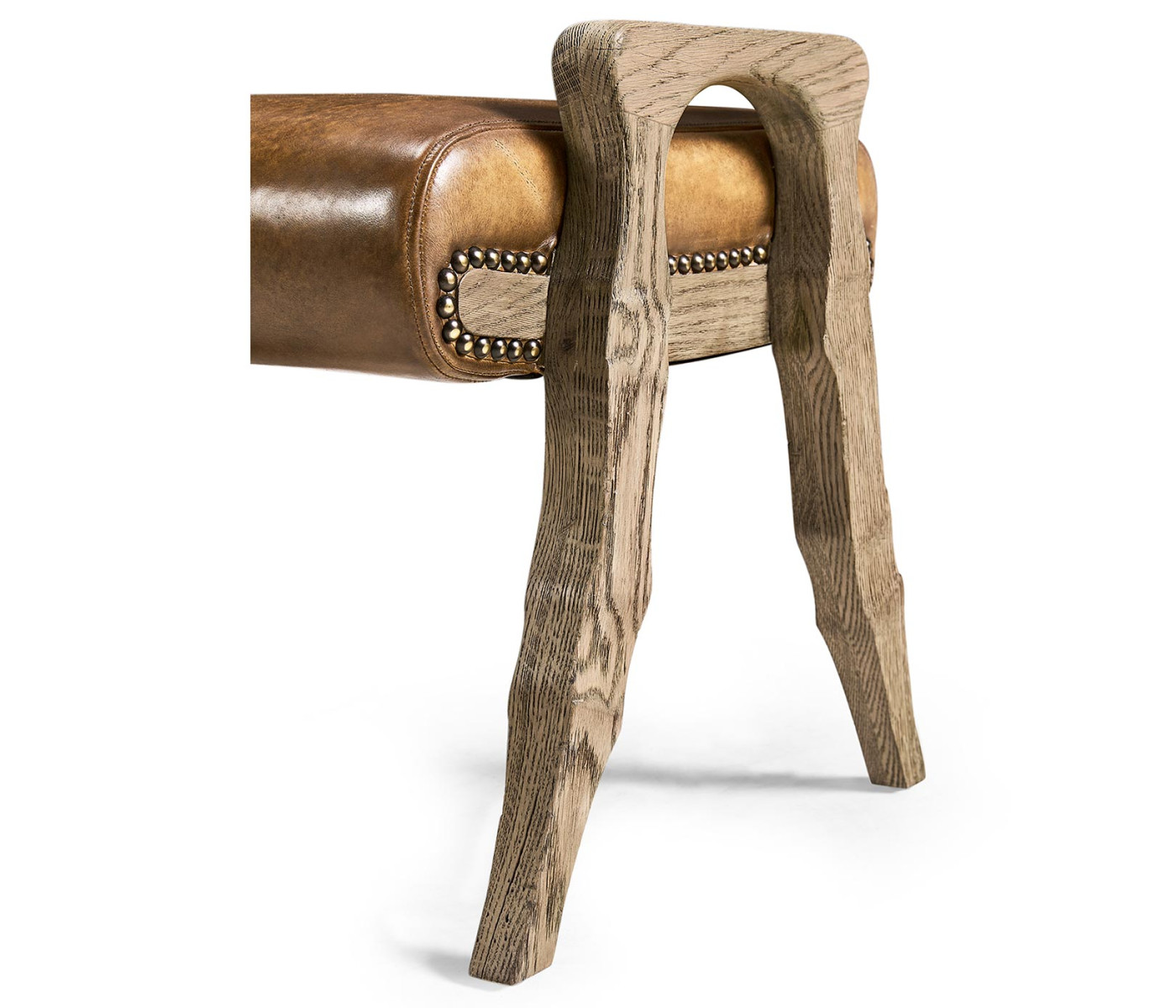 Echo Canyon Leather Footstool