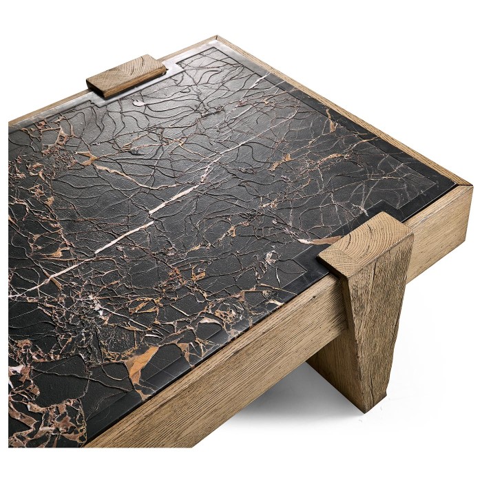 Echo Canyon Marble Rectangular Cocktail Table