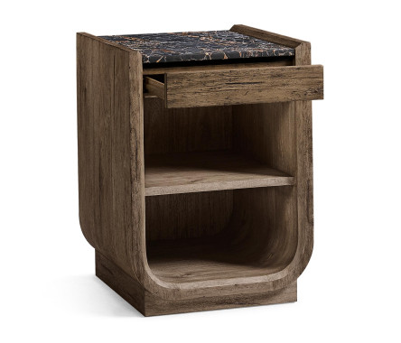 Stone Ridge Narrow Nightstand Dark