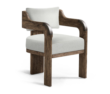 Stone Ridge Upholstered Arm Chair Dark