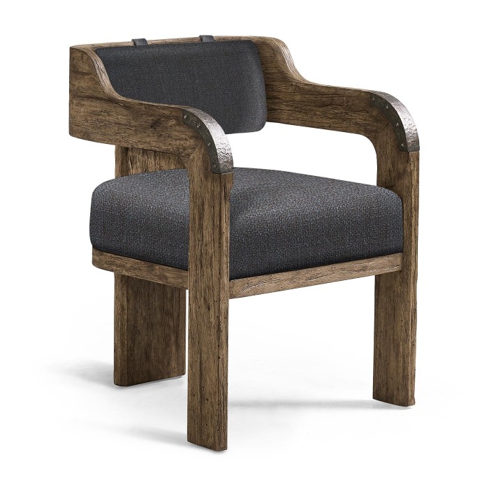 Stone Ridge Upholstered Arm Chair Dark