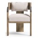 Stone Ridge Upholstered Arm Chair Light