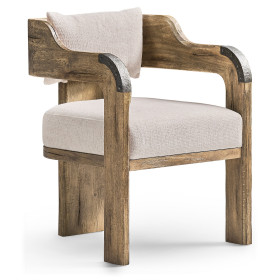 Stone Ridge Upholstered Arm Chair Light