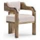 Stone Ridge Upholstered Arm Chair Light