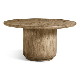 Stone Ridge Round Dining Table Light 60