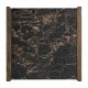 Stone Ridge Marble Side Table Dark