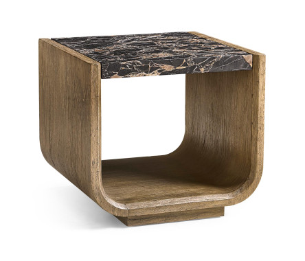 Stone Ridge Marble Side Table Light