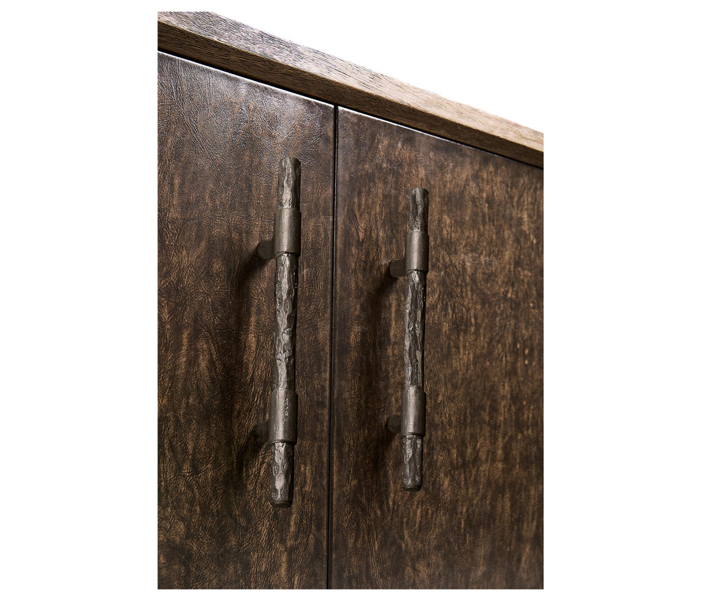 Stone Ridge Leather Credenza Dark