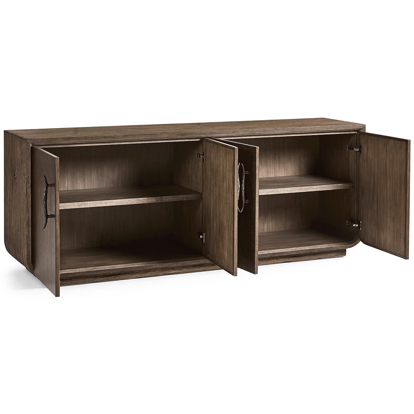 Stone Ridge Leather Credenza Dark