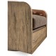 Stone Ridge Leather & Hide Swivel Occasional Chair Light