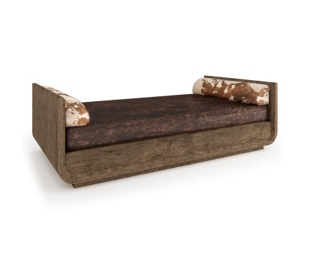 Stone Ridge Leather & Hide Daybed Dark