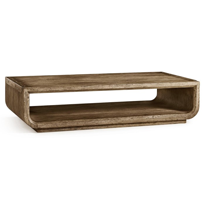 Stone Ridge Rectangular Cocktail Table Light