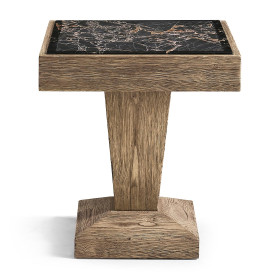 Echo Canyon Square Marble Side Table
