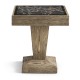 Echo Canyon Square Marble Side Table
