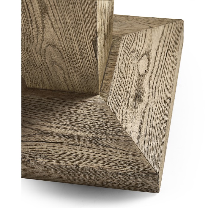 Echo Canyon Square Marble Side Table