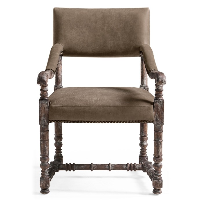 Caldera Oscura Leather Arm Chair