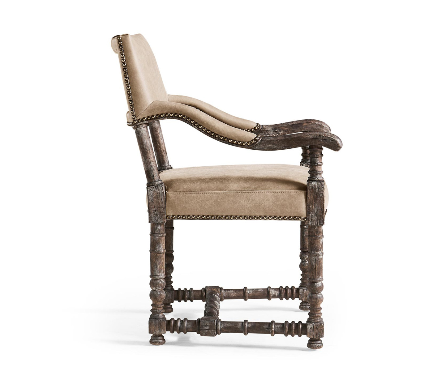 Caldera Oscura Leather Arm Chair