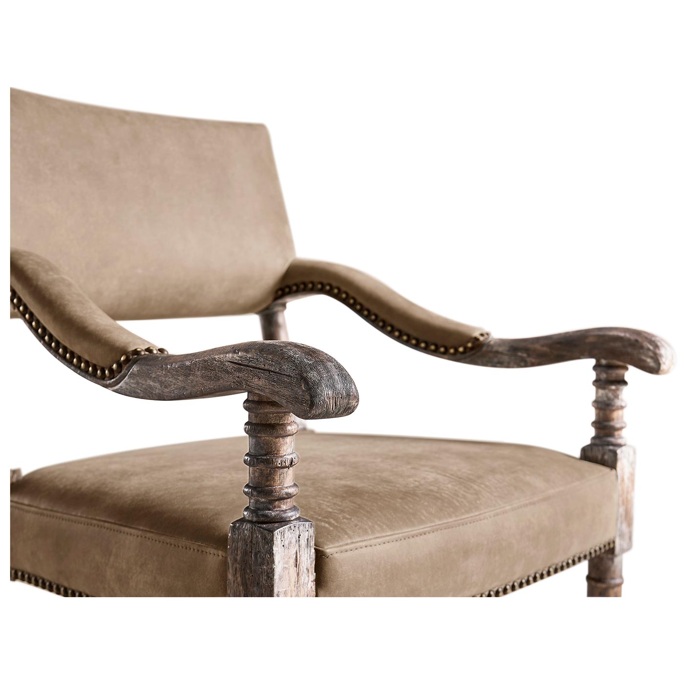 Caldera Oscura Leather Arm Chair