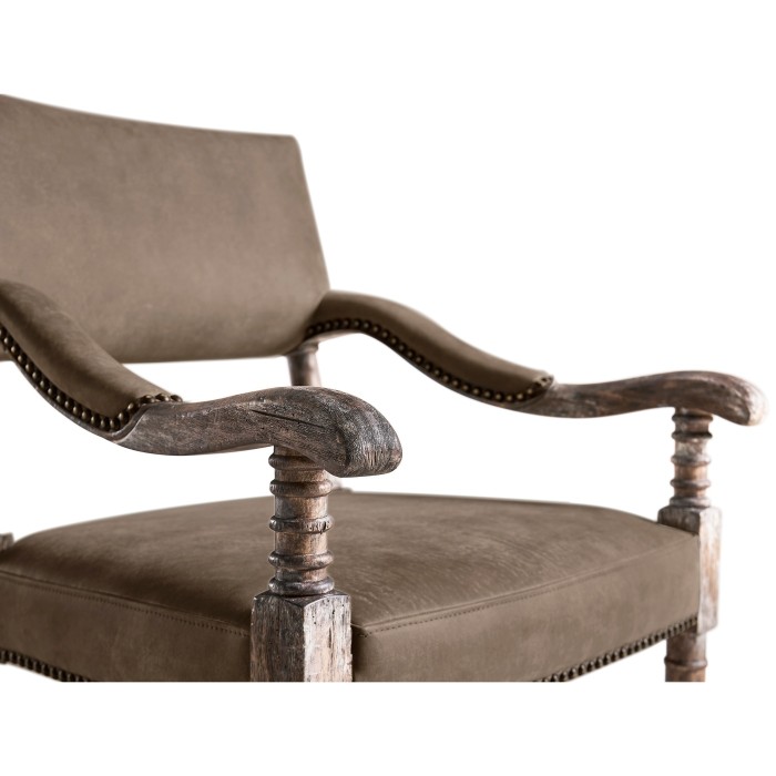 Caldera Oscura Leather Arm Chair